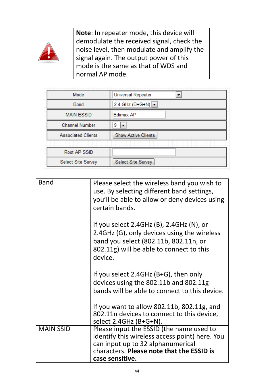 Edimax Technology EW-7228APn User Manual | Page 44 / 91