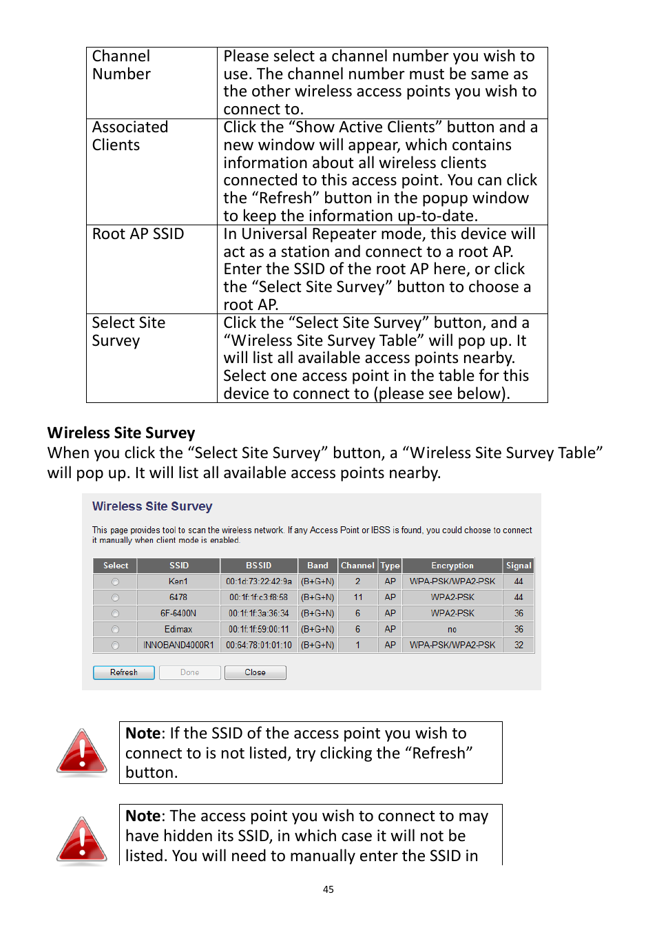 Edimax Technology EW-7228APn User Manual | Page 45 / 91