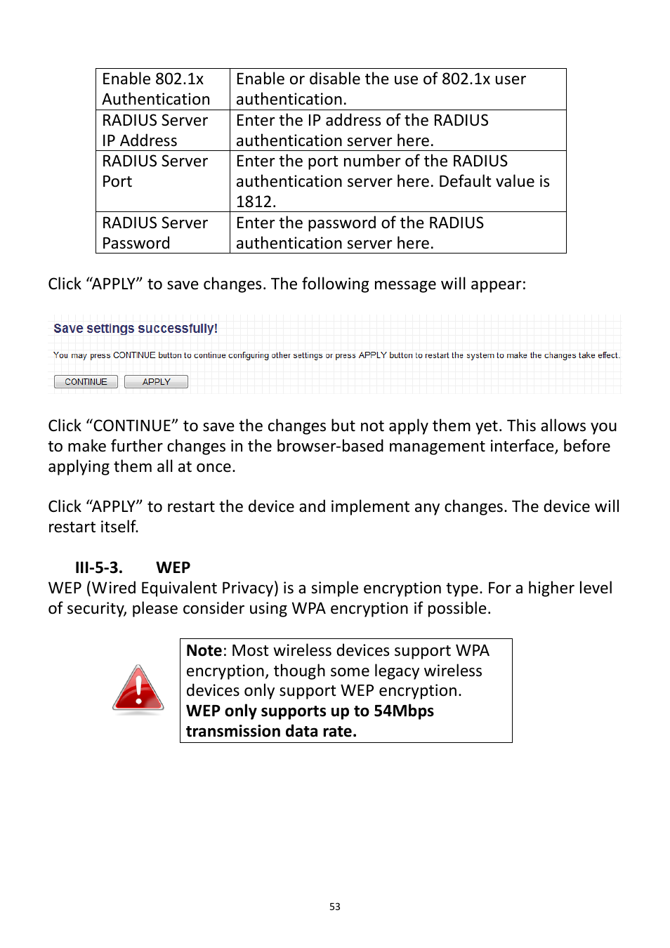 Iii-5-3. wep | Edimax Technology EW-7228APn User Manual | Page 53 / 91