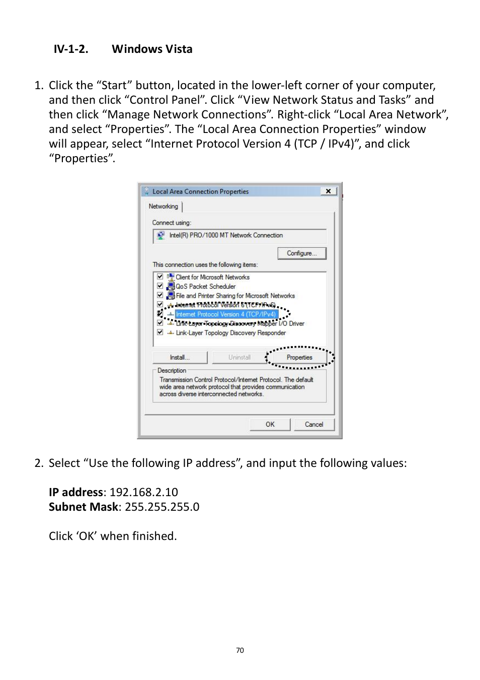 Iv-1-2. windows vista | Edimax Technology EW-7228APn User Manual | Page 70 / 91