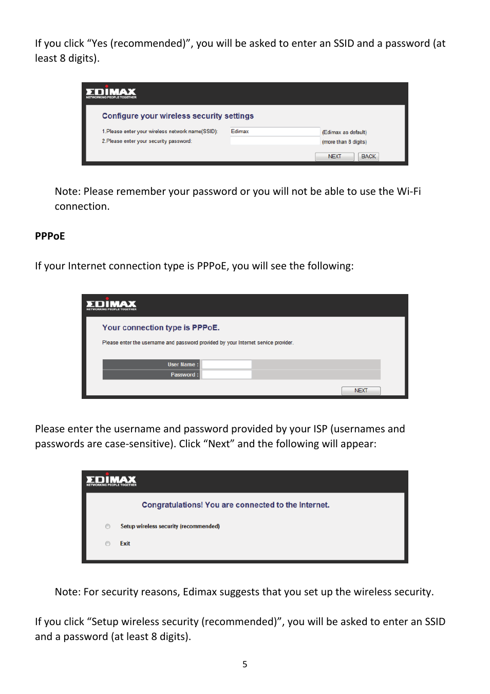 Edimax Technology BR-6478Gn User Manual | Page 6 / 14