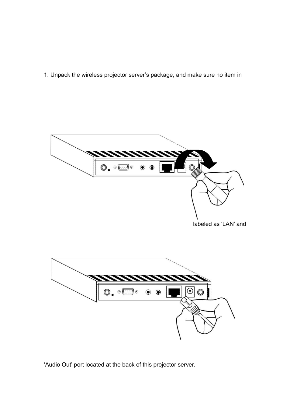 6 install wireless projector server | Edimax Technology WP-S1300 User Manual | Page 14 / 93
