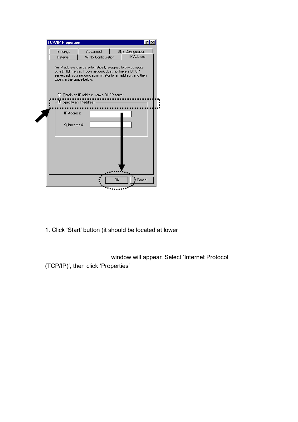 3-2 windows 2000 ip address setup | Edimax Technology WP-S1300 User Manual | Page 22 / 93