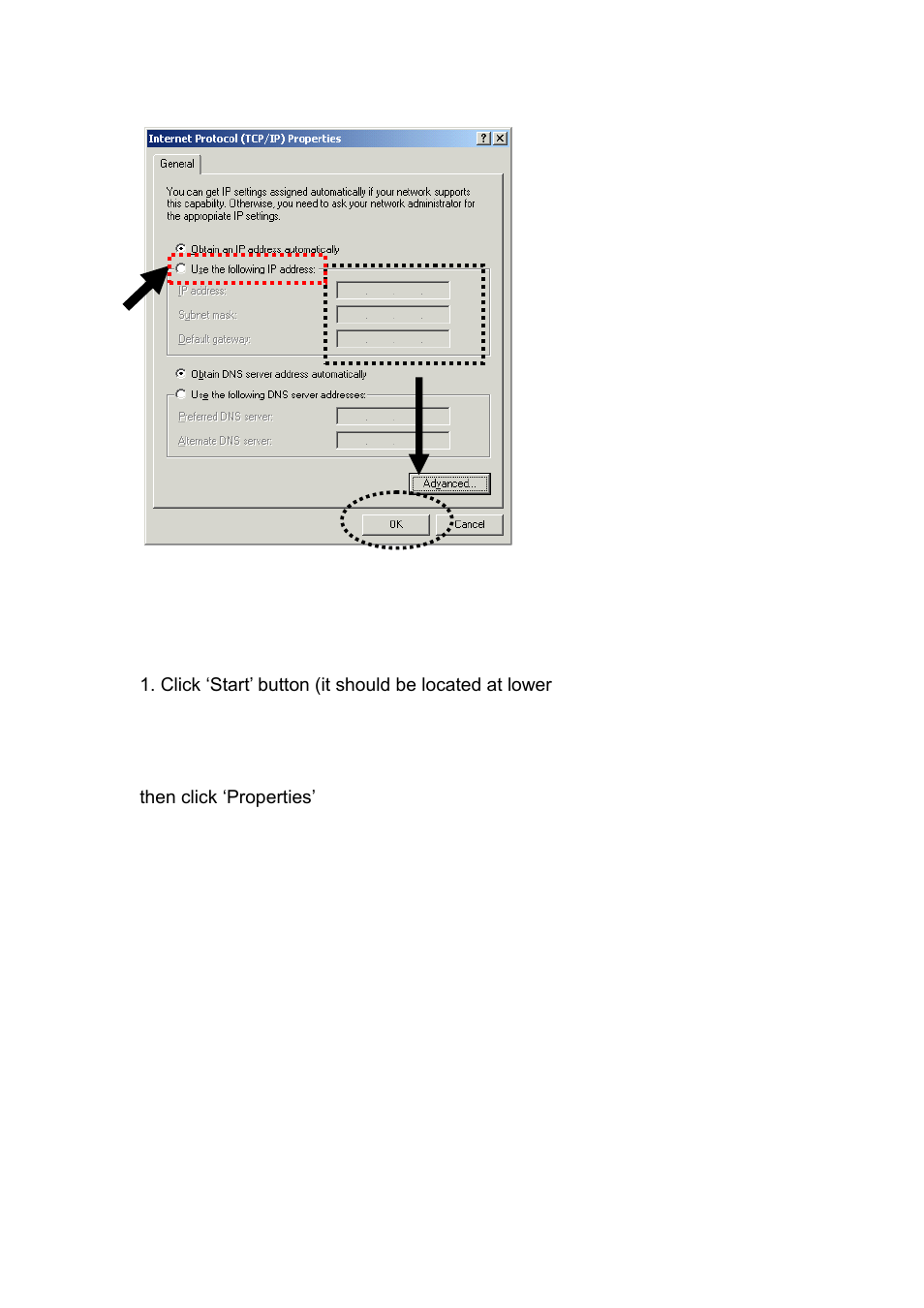 3-3 windows xp ip address setup | Edimax Technology WP-S1300 User Manual | Page 24 / 93