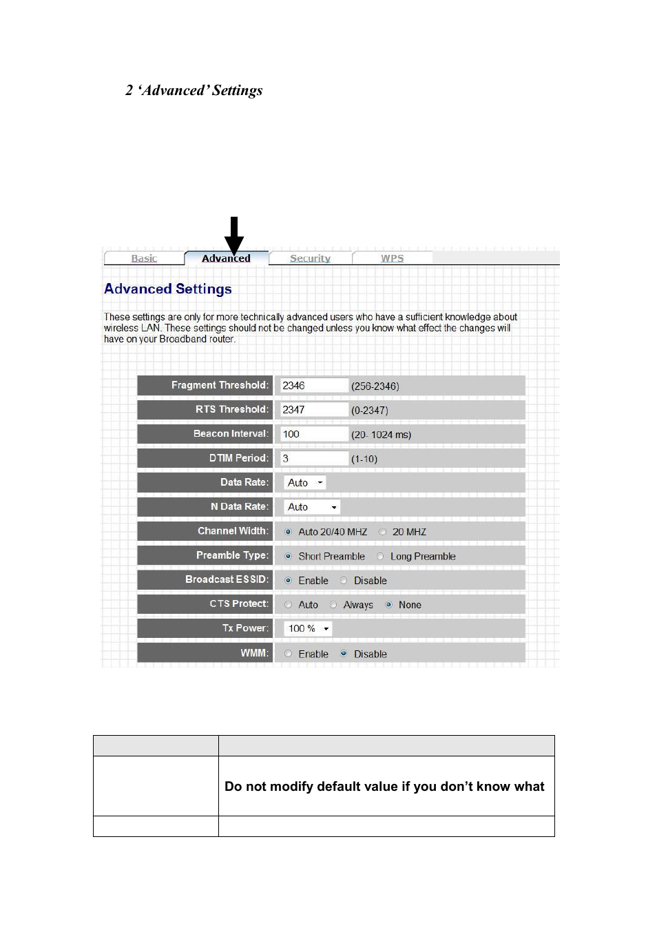5-2 ‘advanced’ settings | Edimax Technology WP-S1300 User Manual | Page 66 / 93