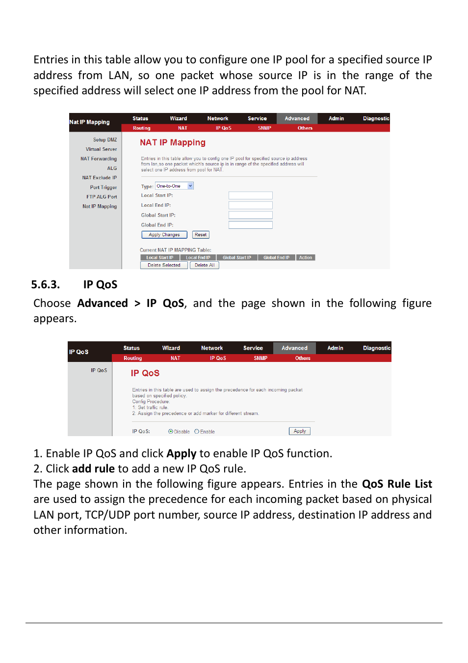 Ip qos | Edimax Technology AR-7211B V2 User Manual | Page 75 / 89