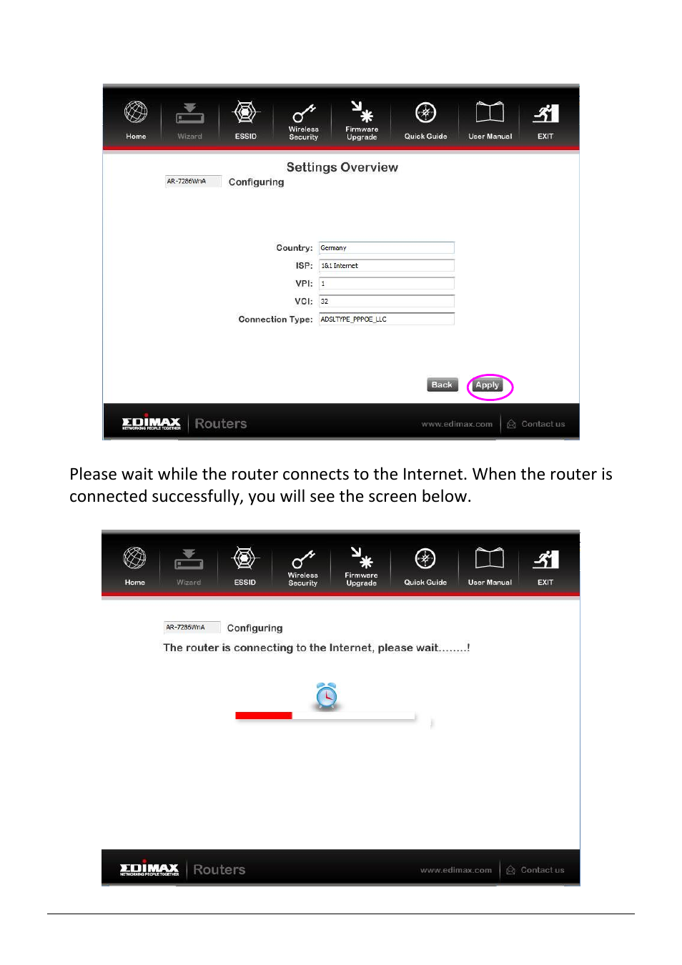 Edimax Technology AR-7286WnB User Manual | Page 28 / 92