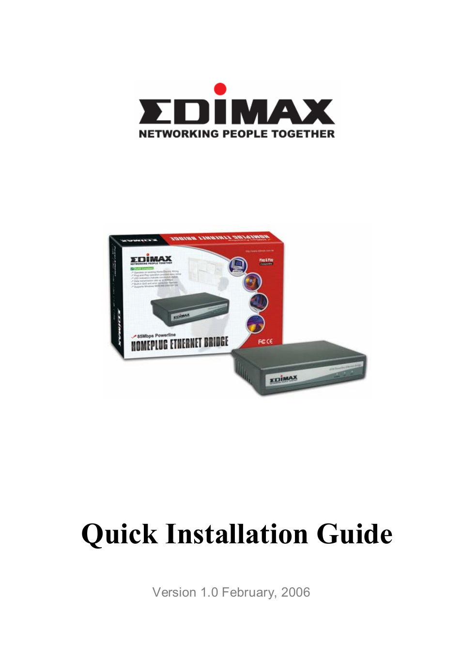 Edimax Technology HP-8500 User Manual | 11 pages