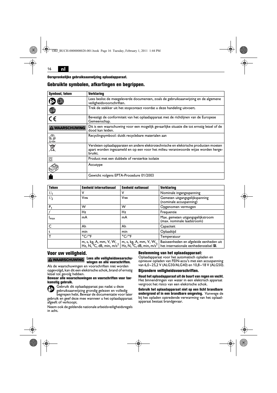 Fein ASCD 18 W4C аккумулятор User Manual | Page 16 / 105