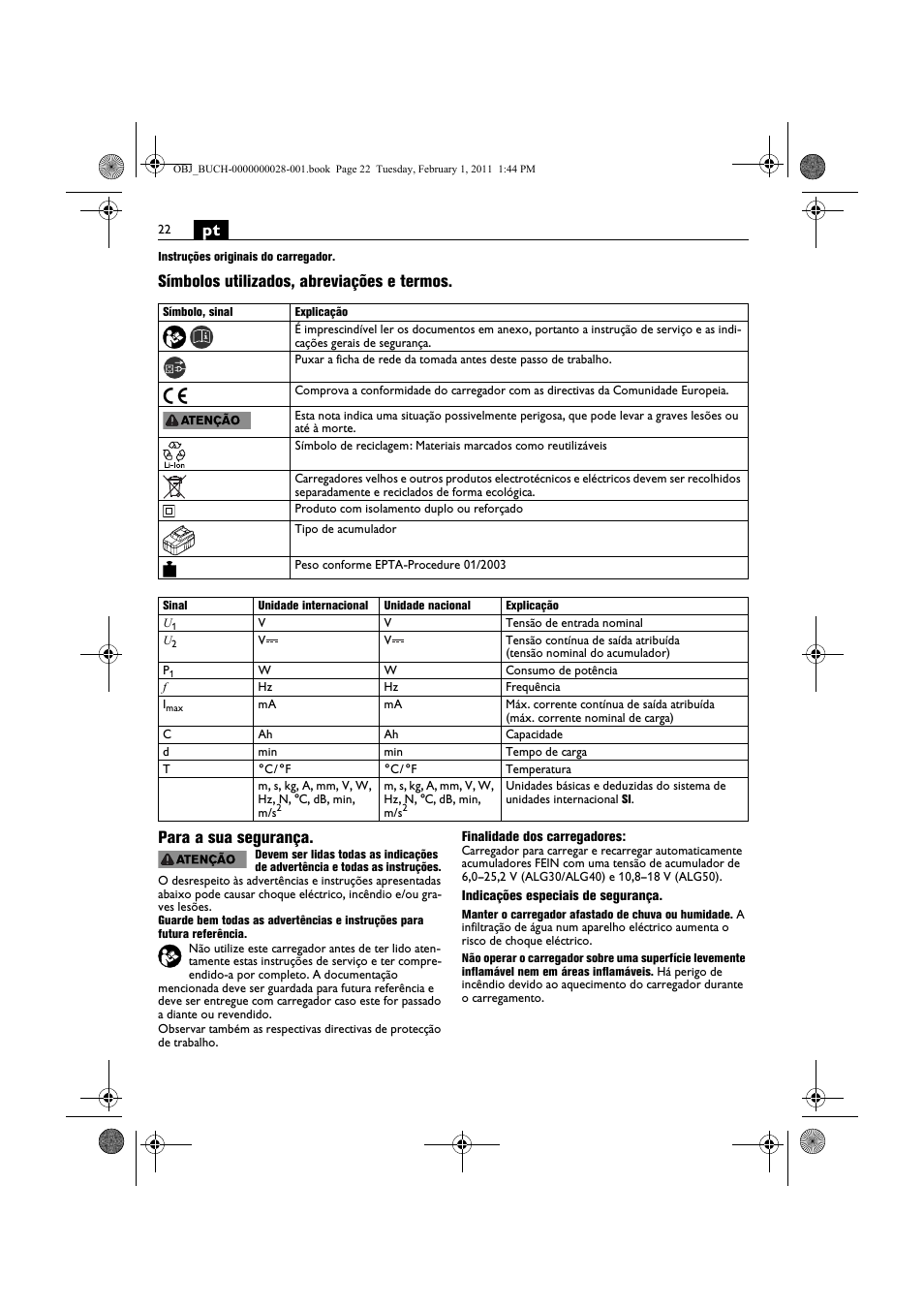 Fein ASCD 18 W4C аккумулятор User Manual | Page 22 / 105