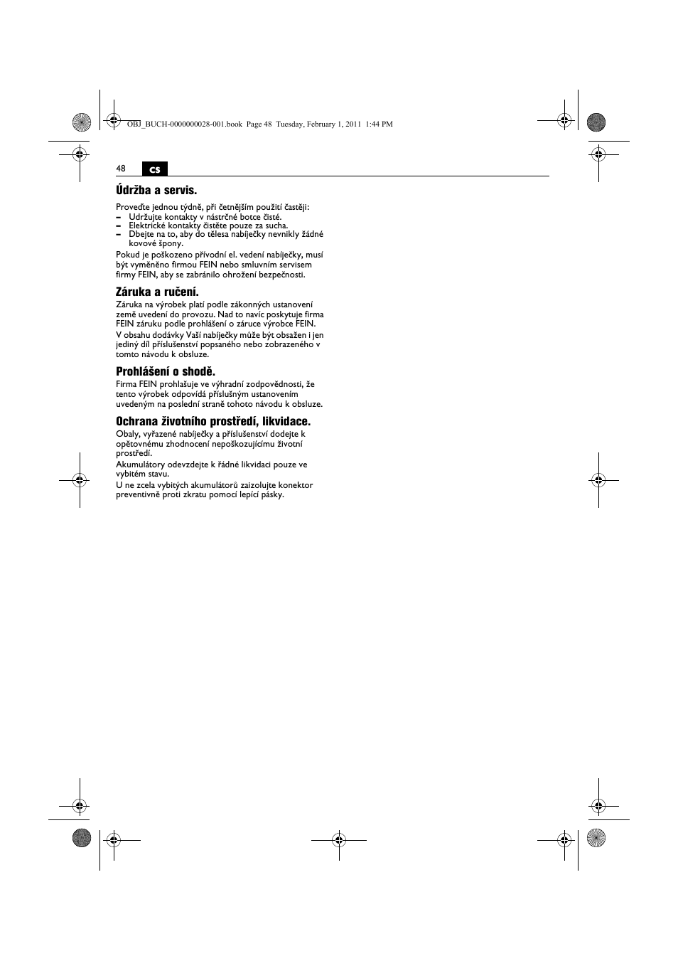 Fein ASCD 18 W4C аккумулятор User Manual | Page 48 / 105