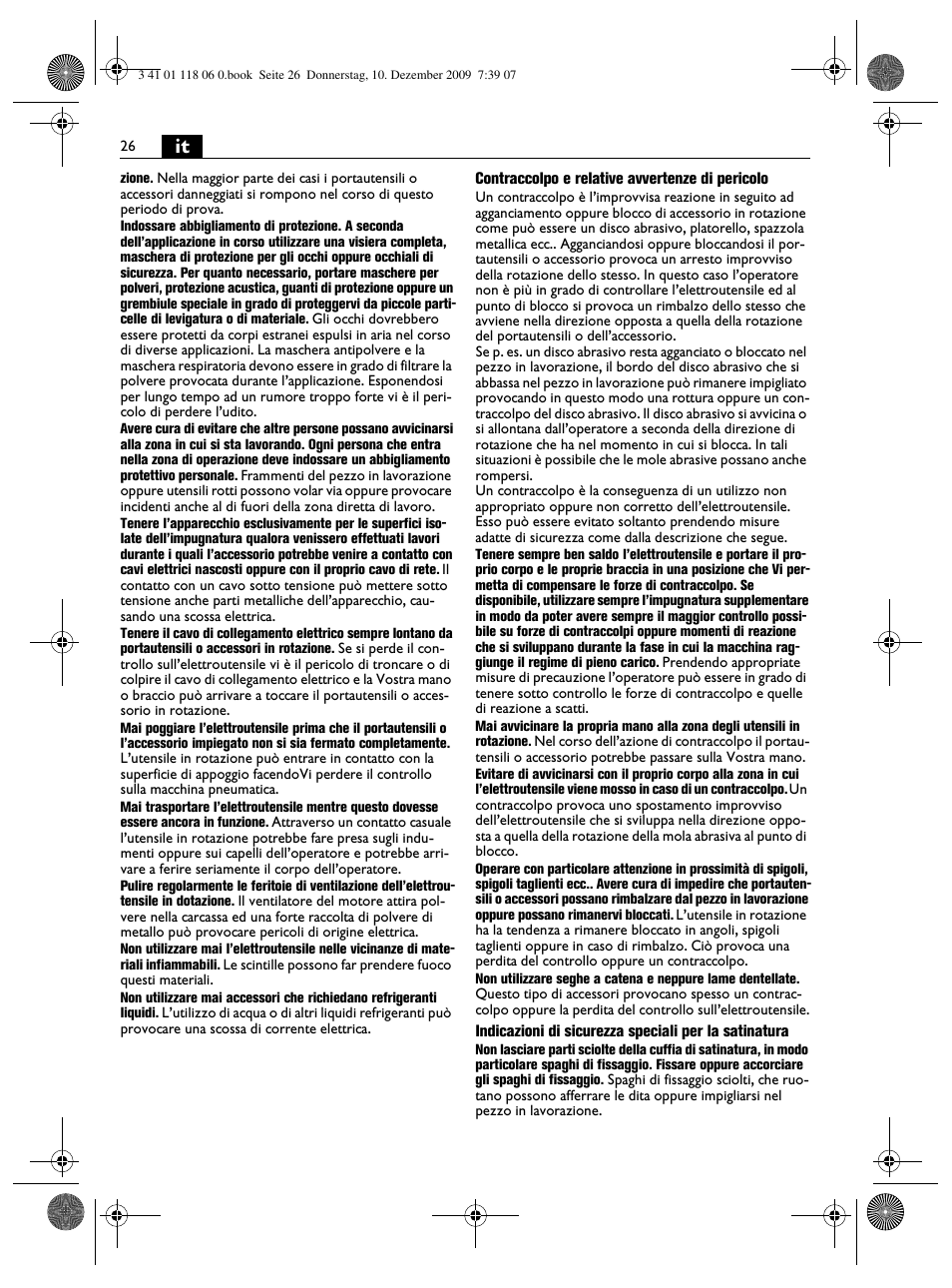 Fein WPO 14-15XE User Manual | Page 26 / 92