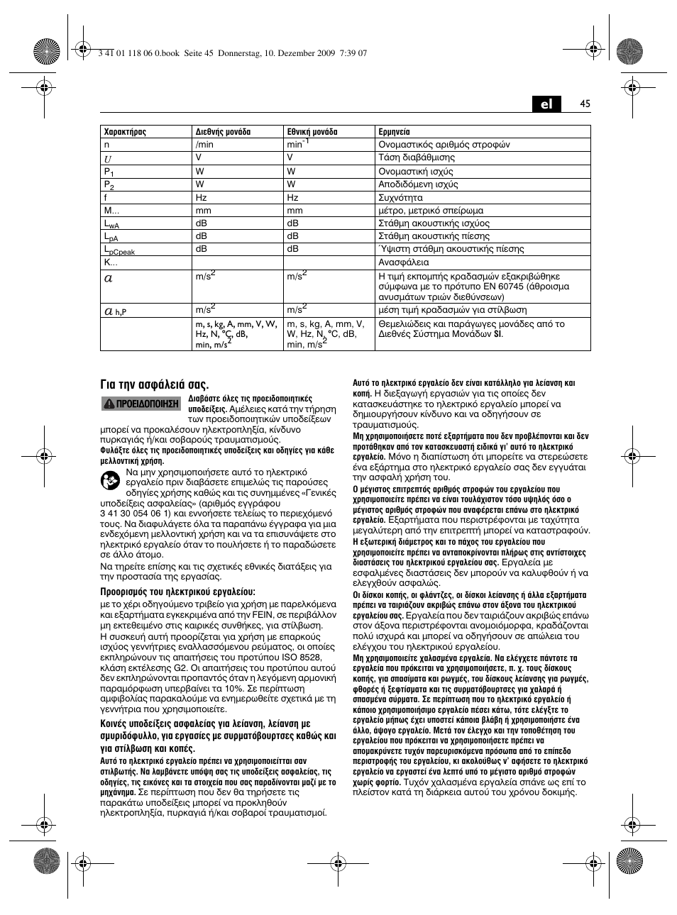 И· щлу ·ык¿пви¿ ы | Fein WPO 14-15XE User Manual | Page 45 / 92