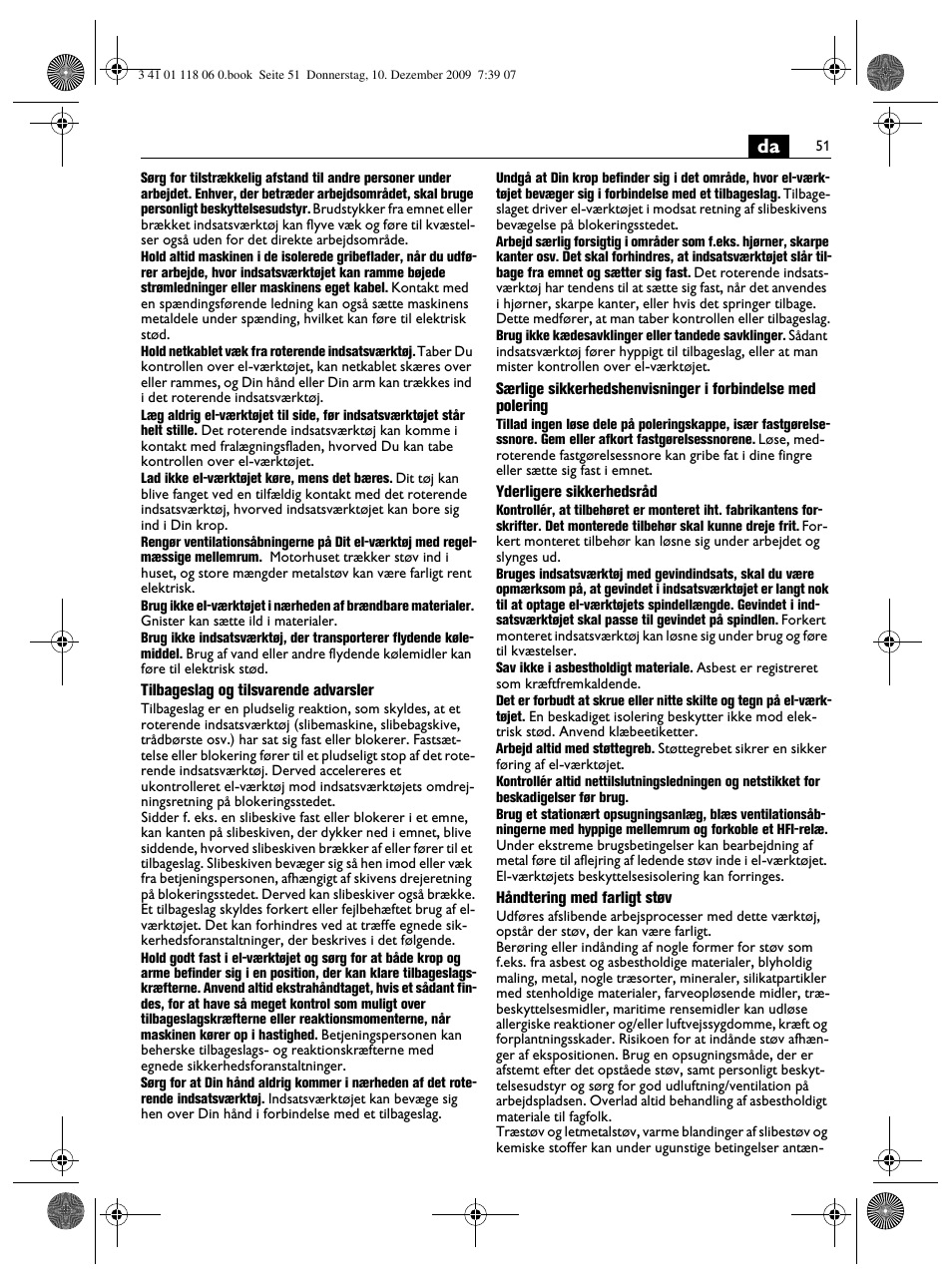 Fein WPO 14-15XE User Manual | Page 51 / 92