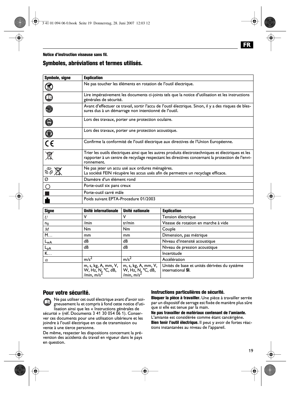 Fein ASM9-2 User Manual | Page 19 / 65