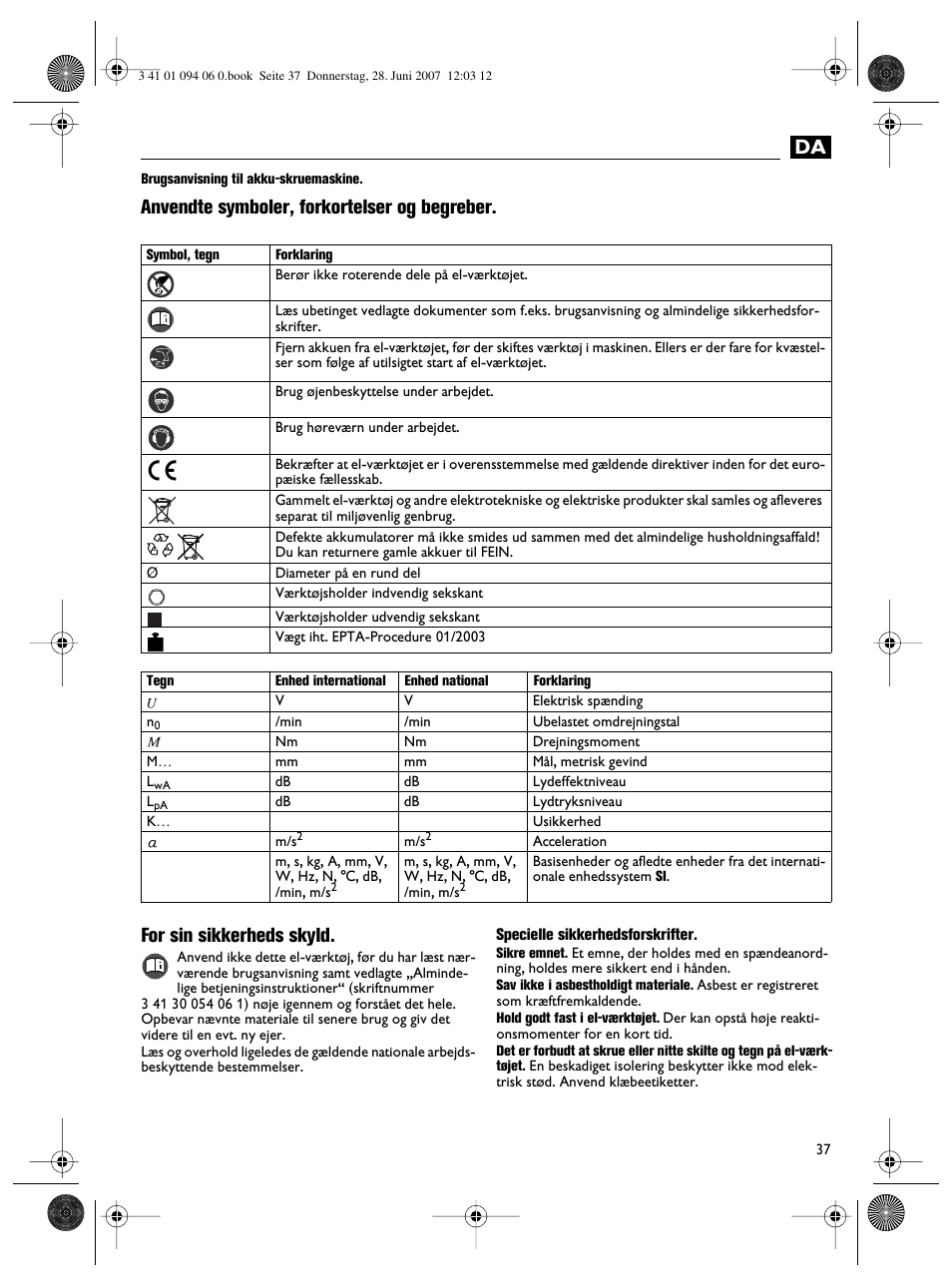 Fein ASM9-2 User Manual | Page 37 / 65