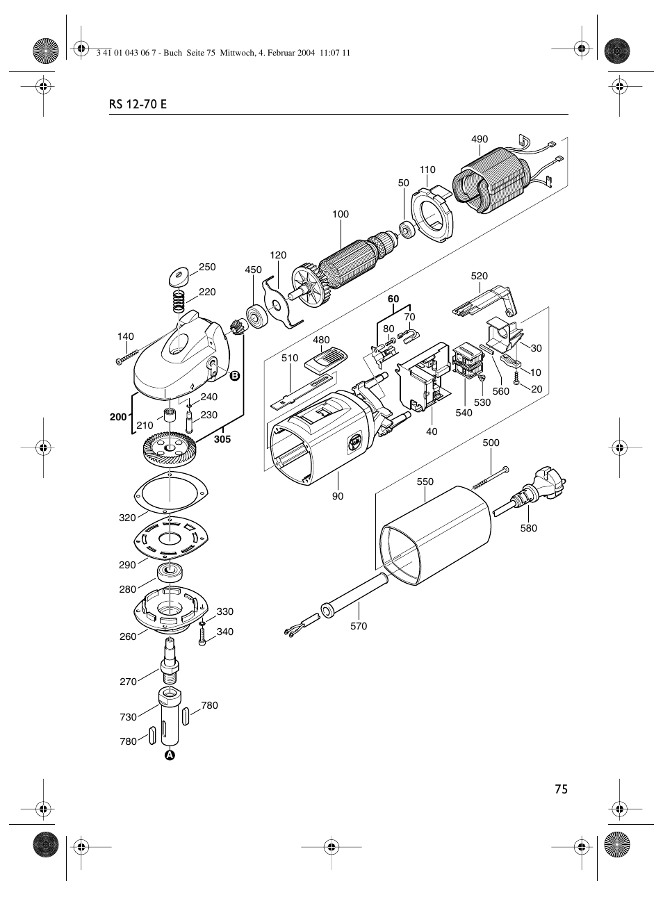 Fein RS 12-70E User Manual | Page 75 / 80