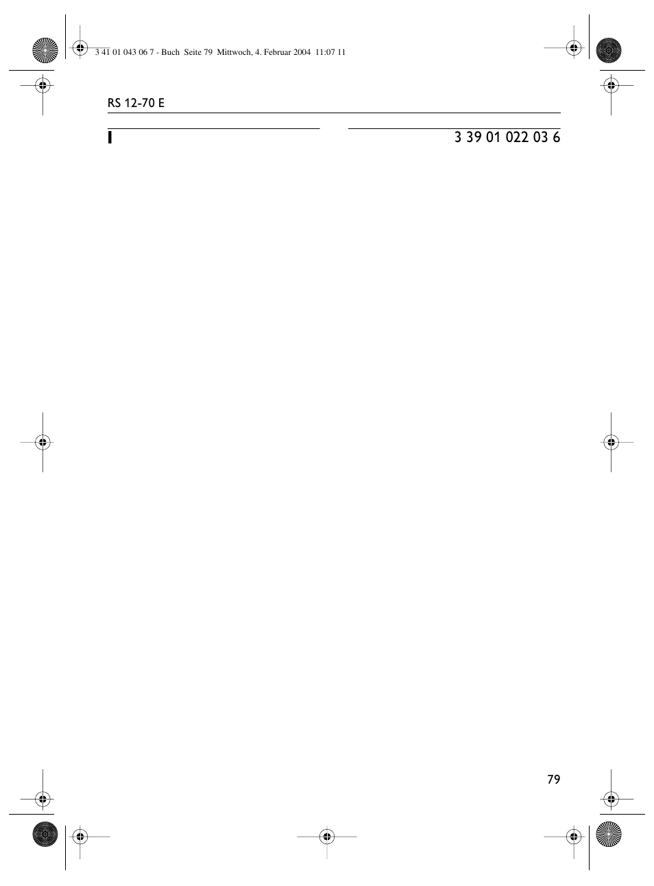 Fein RS 12-70E User Manual | Page 79 / 80