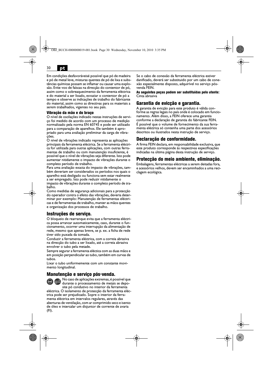 Fein RS 10-70E User Manual | Page 30 / 113