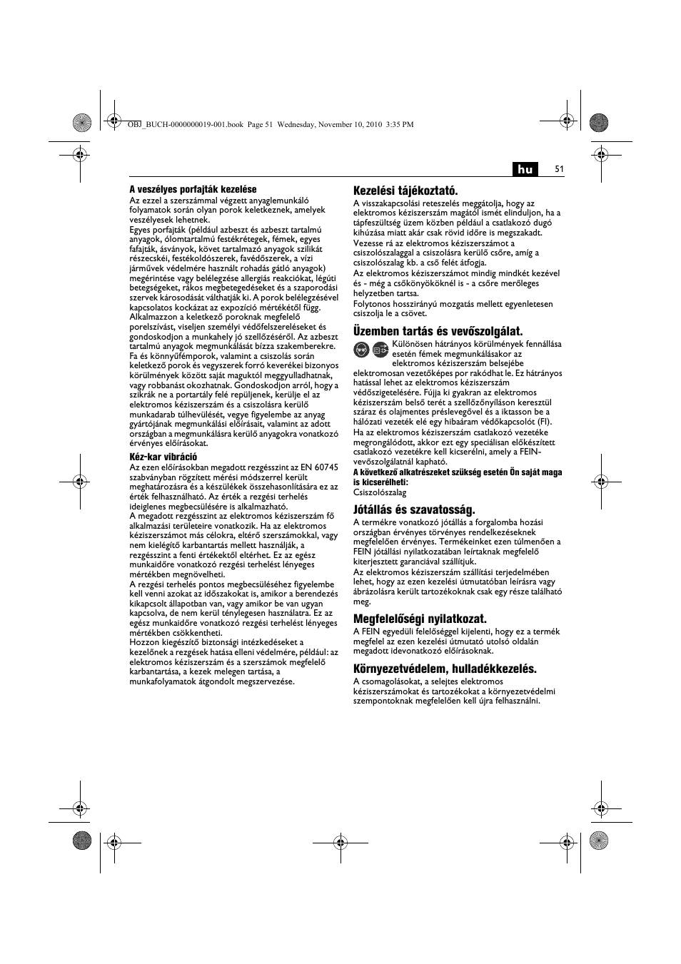 Fein RS 10-70E User Manual | Page 51 / 113