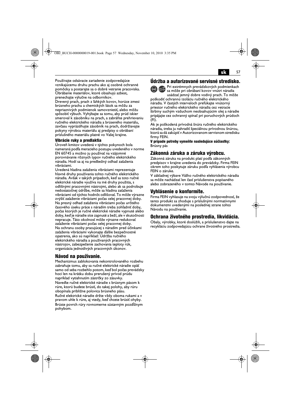 Fein RS 10-70E User Manual | Page 57 / 113