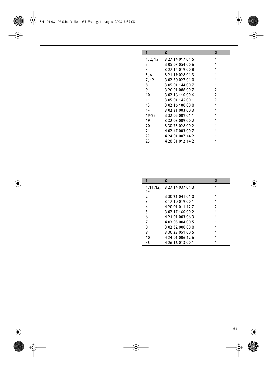 Fein AStxe649_1 User Manual | Page 65 / 68