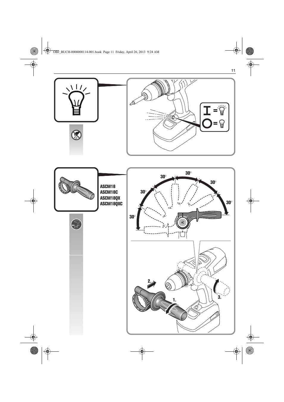 Fein ASCM_18QXC User Manual | Page 11 / 154