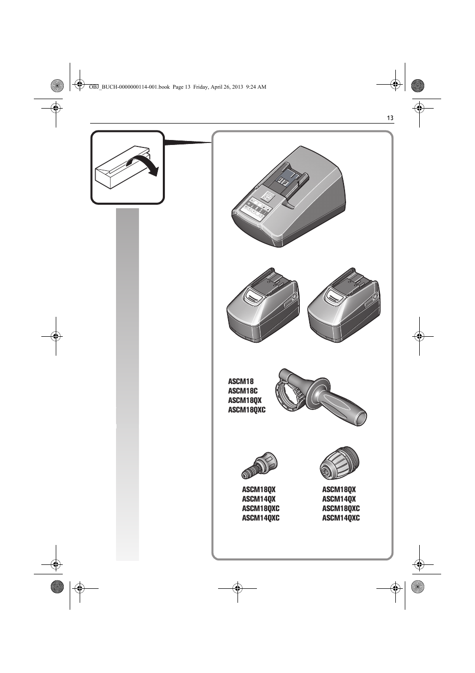 Fein ASCM_18QXC User Manual | Page 13 / 154