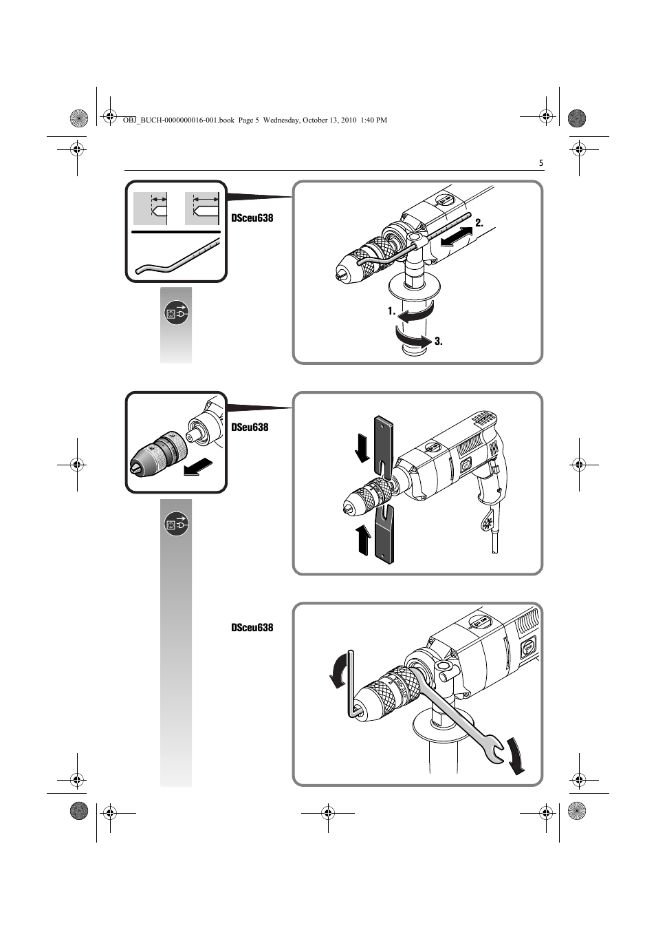 Fein DSeu 638 User Manual | Page 5 / 112