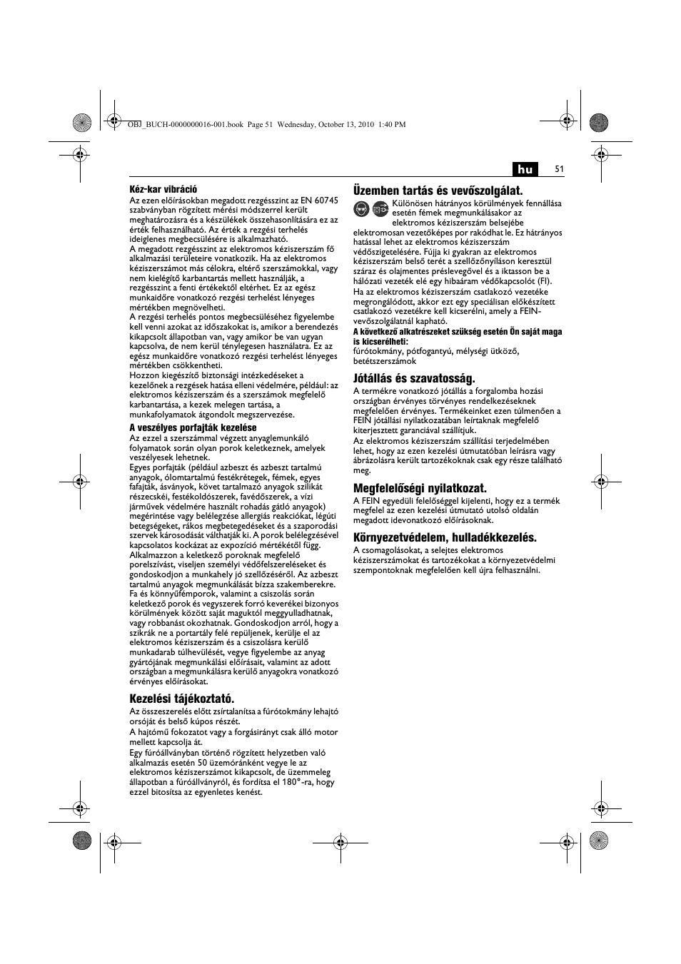 Fein DSeu 638 User Manual | Page 51 / 112