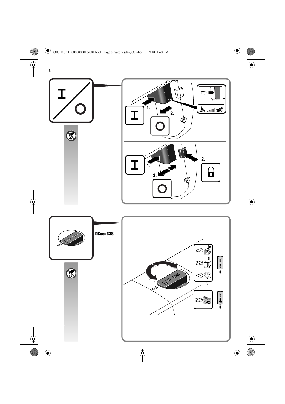 Fein DSeu 638 User Manual | Page 8 / 112