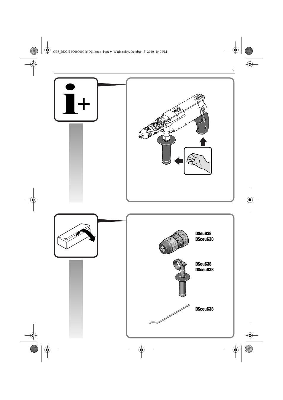 Fein DSeu 638 User Manual | Page 9 / 112