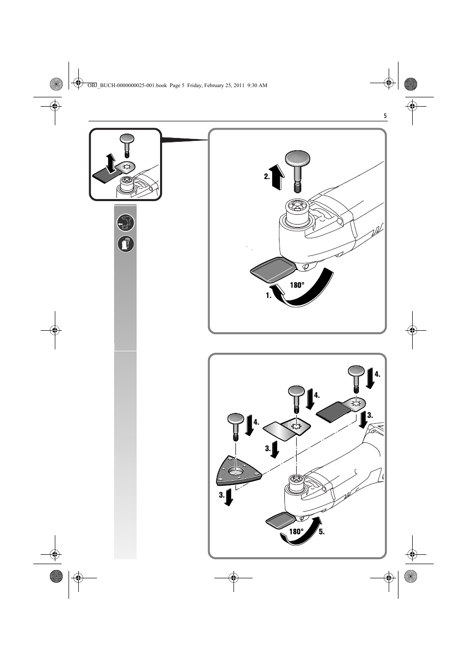 Fein MultiMaster с аккумулятором User Manual | Page 5 / 149