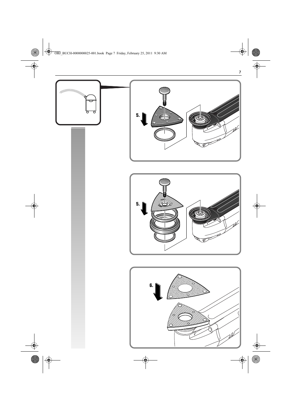 Fein MultiMaster с аккумулятором User Manual | Page 7 / 149