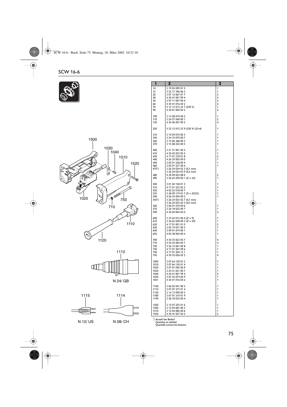 Fein SCW16_6 User Manual | Page 75 / 80