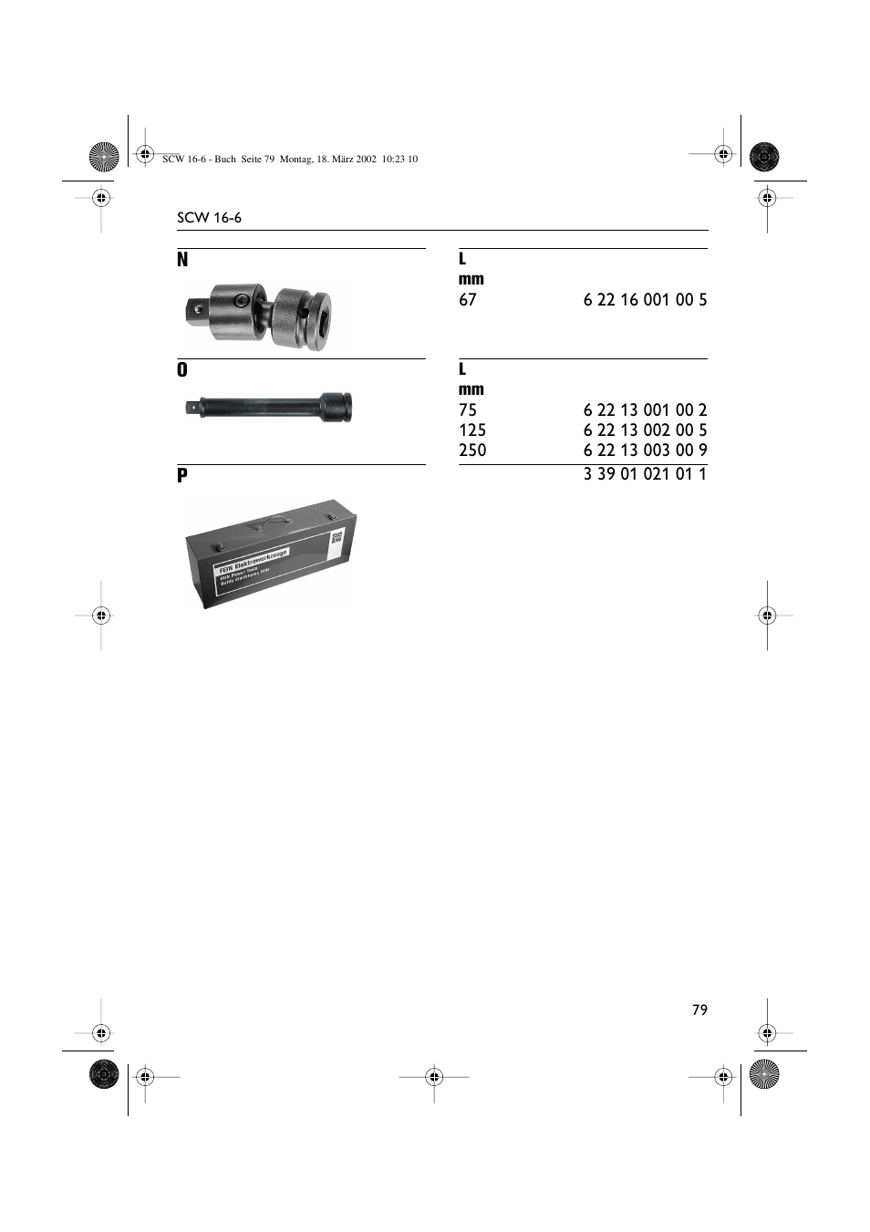 Fein SCW16_6 User Manual | Page 79 / 80