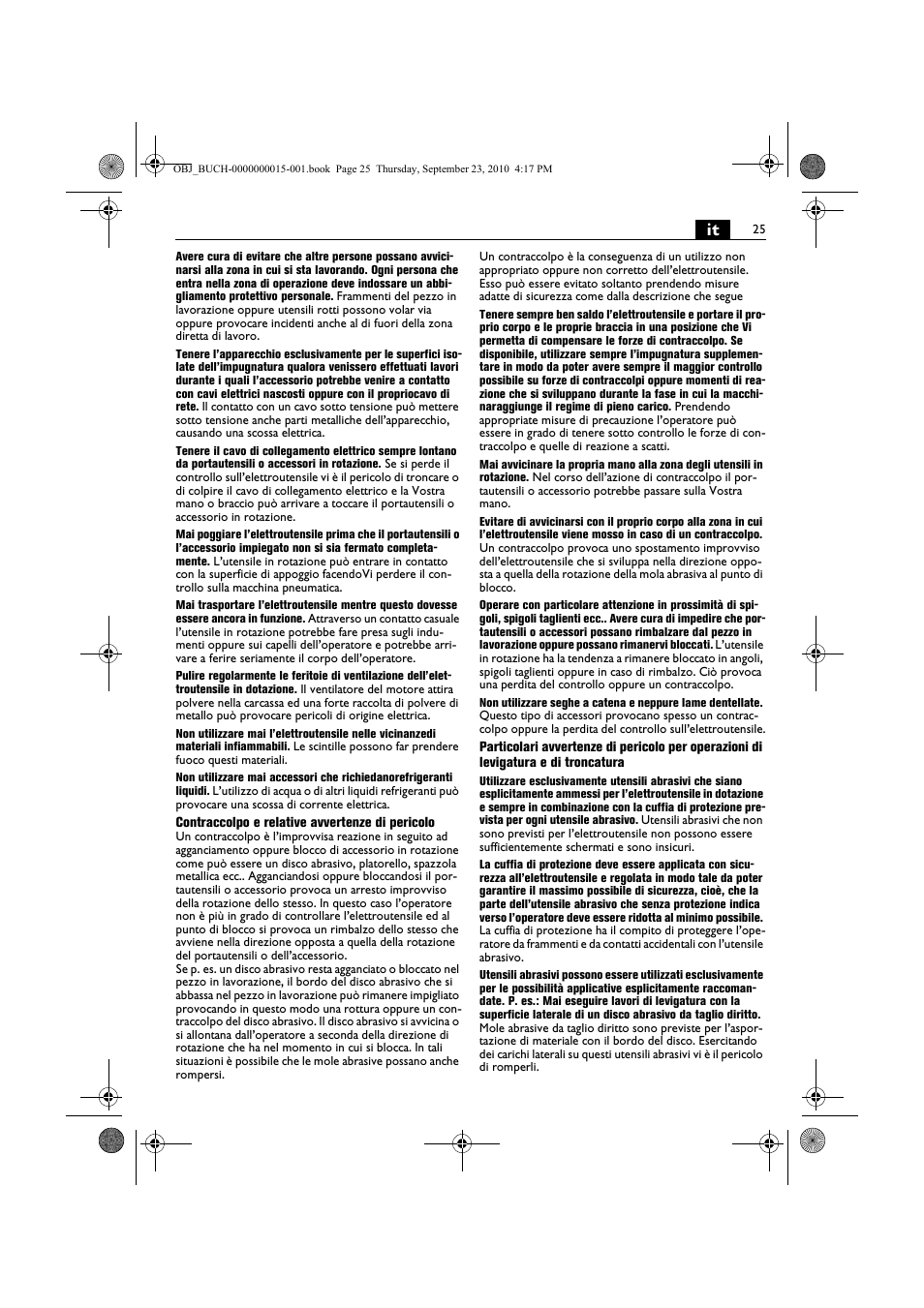 Fein MSfv_649_1 User Manual | Page 25 / 152