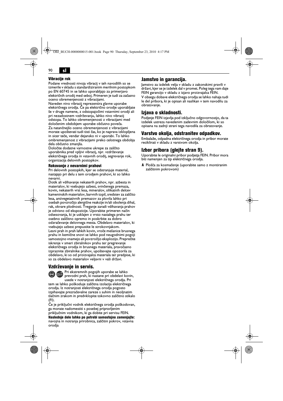 Fein MSfv_649_1 User Manual | Page 90 / 152