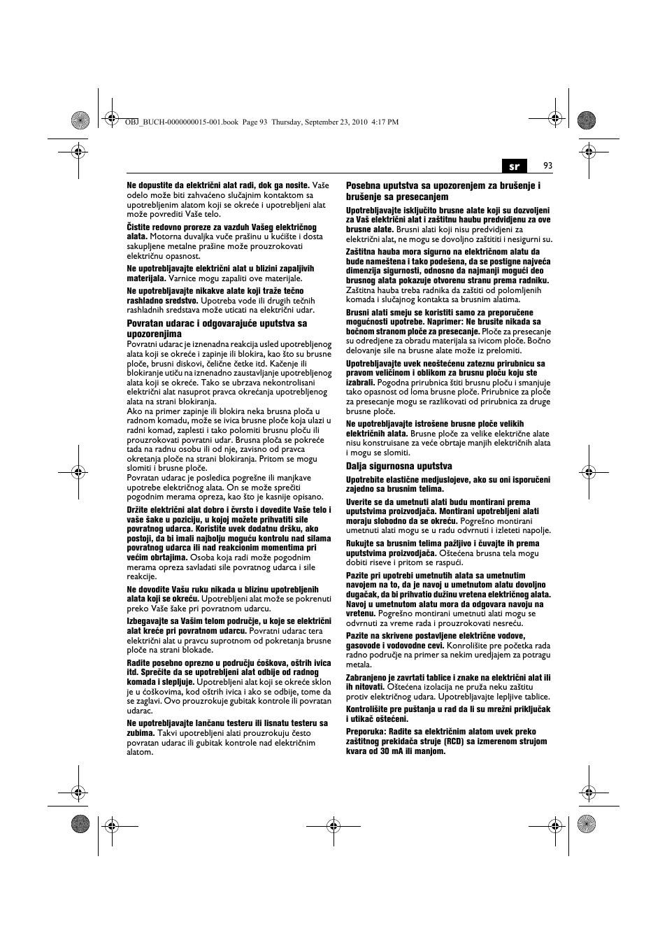 Fein MSfv_649_1 User Manual | Page 93 / 152