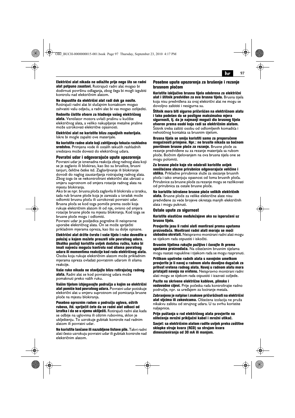 Fein MSfv_649_1 User Manual | Page 97 / 152