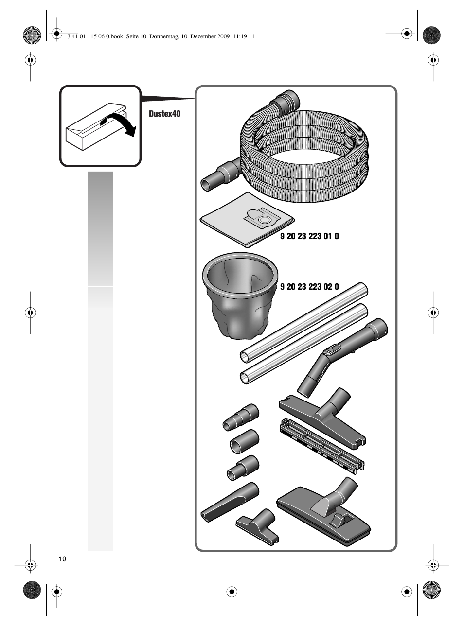 Fein Dustex_40 User Manual | Page 10 / 61
