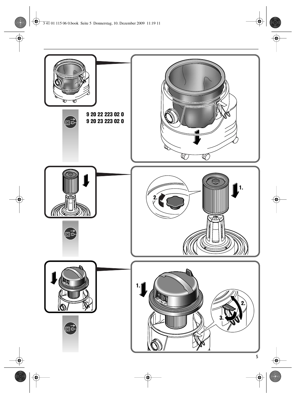 Fein Dustex_40 User Manual | Page 5 / 61