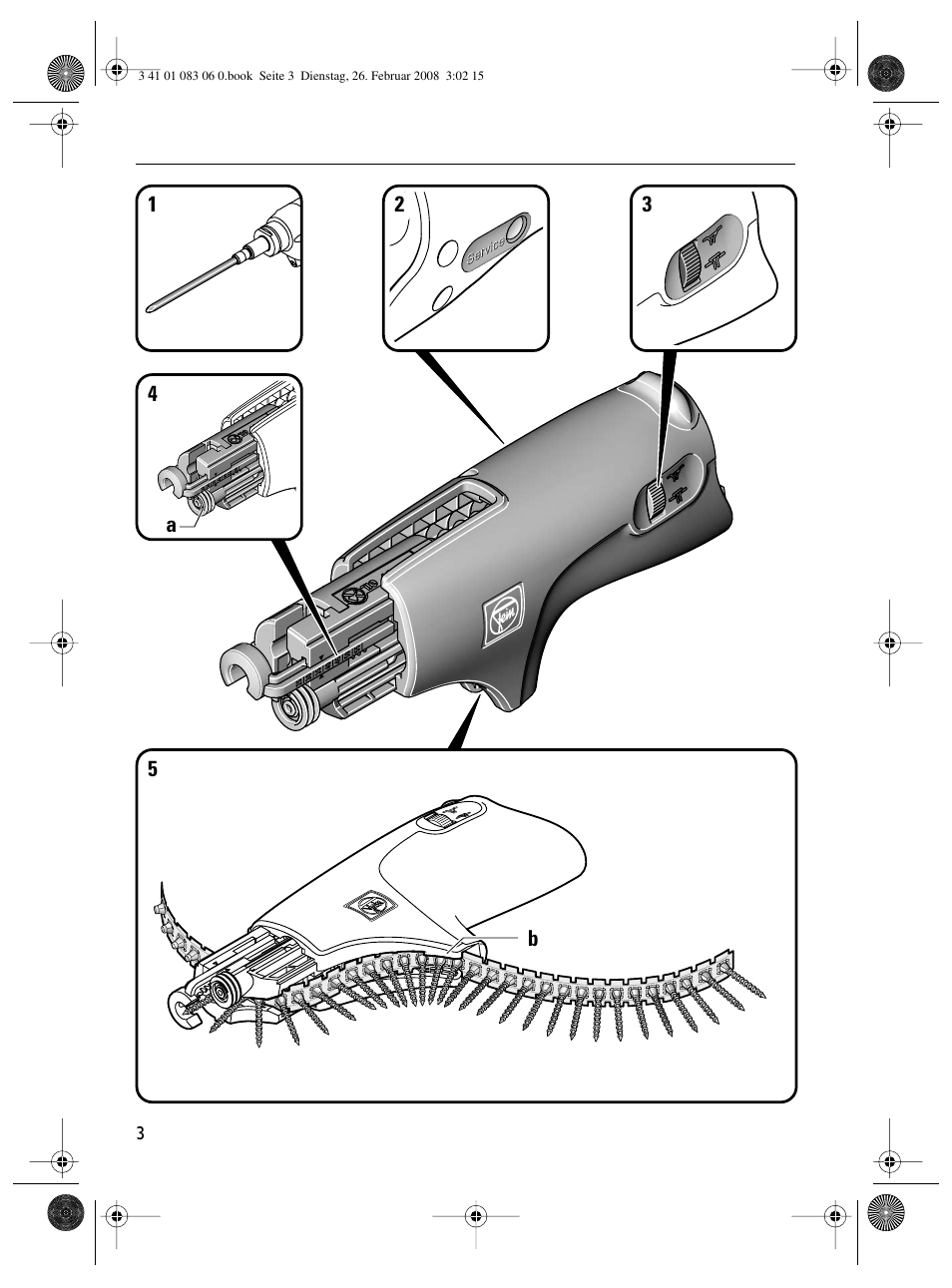 Fein SCT5-40M магазин User Manual | Page 3 / 70