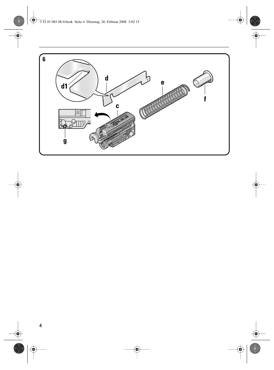 De f c g | Fein SCT5-40M магазин User Manual | Page 4 / 70