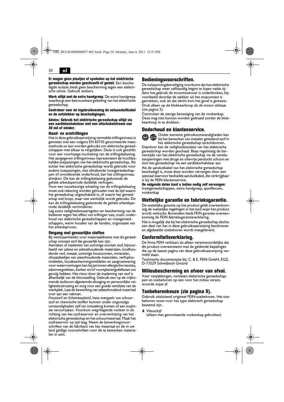 Fein KS 10-38E User Manual | Page 30 / 155