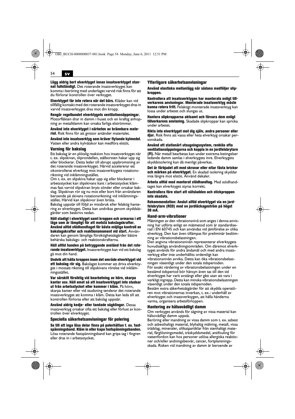 Fein KS 10-38E User Manual | Page 54 / 155