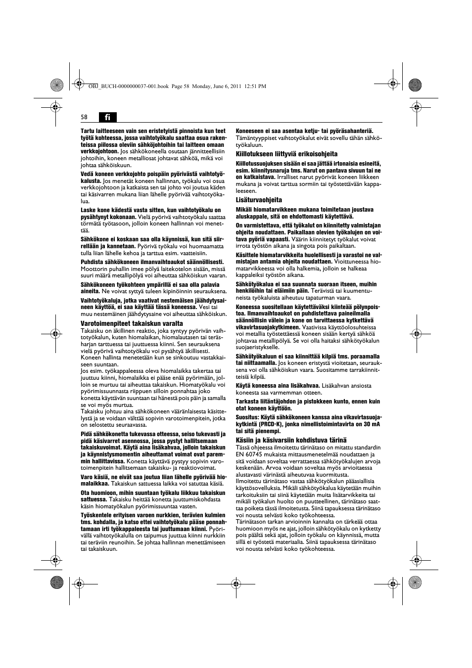 Fein KS 10-38E User Manual | Page 58 / 155