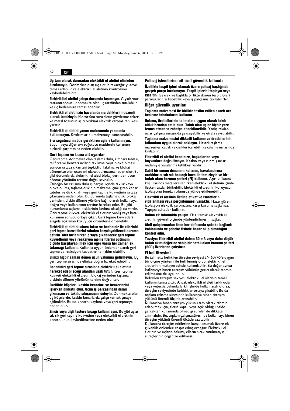 Fein KS 10-38E User Manual | Page 62 / 155