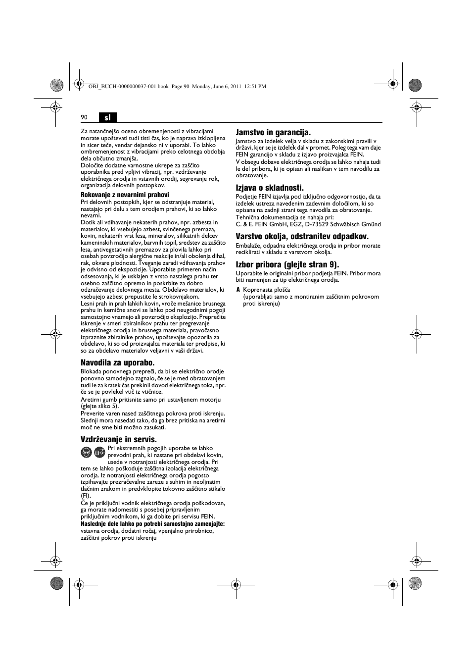 Fein KS 10-38E User Manual | Page 90 / 155