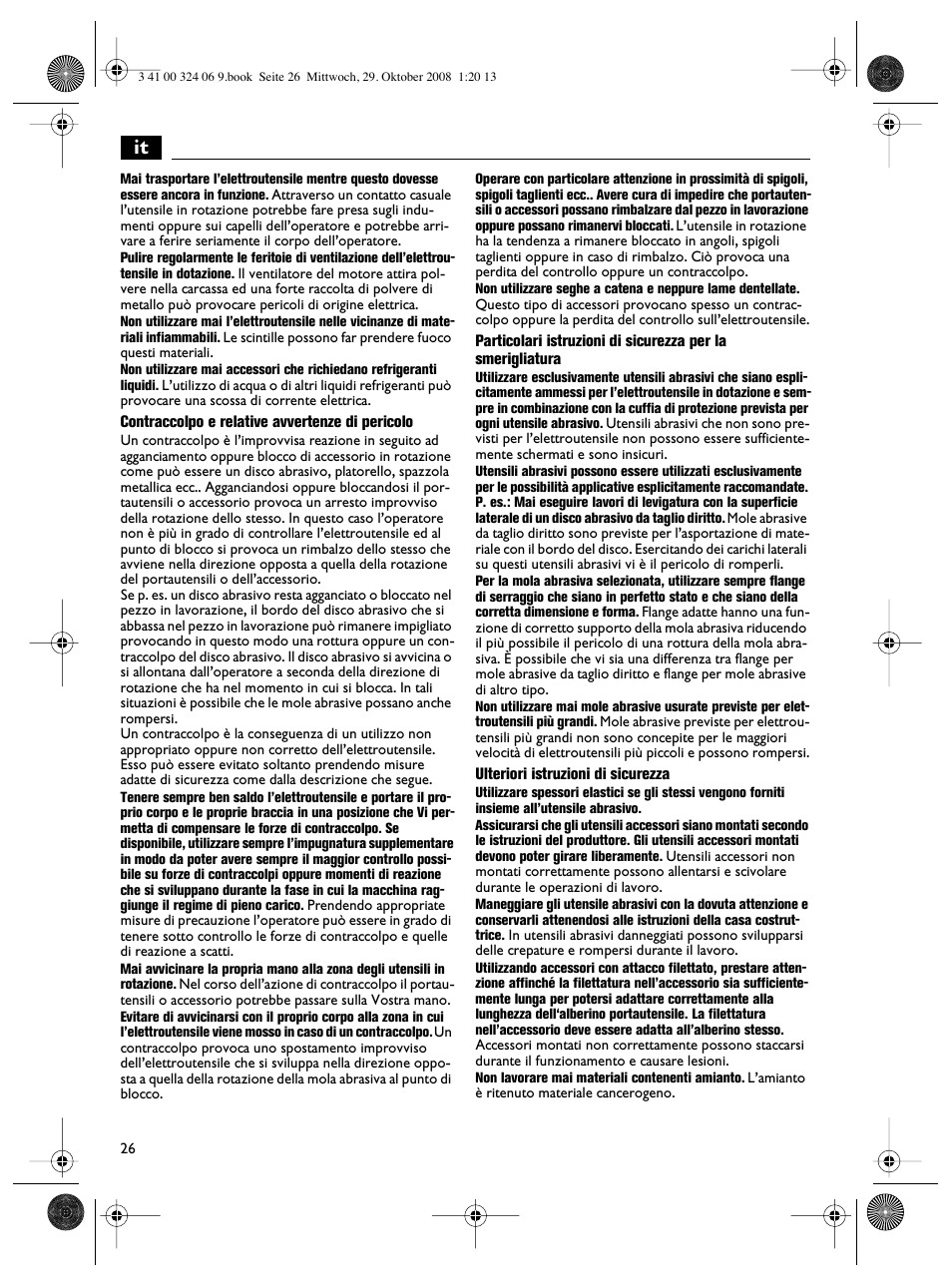 Fein MSh_636-1 User Manual | Page 26 / 82